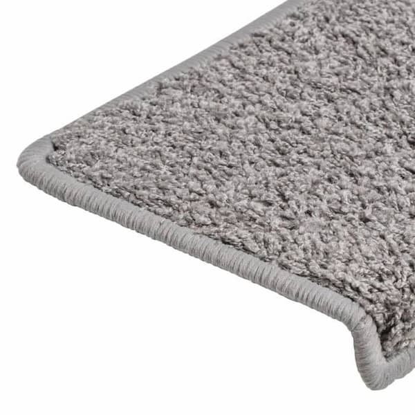 Trappe tæppe - Eksklusivt hjem - 15 stykker - 65 x 21 x 4 cm - Grå grå