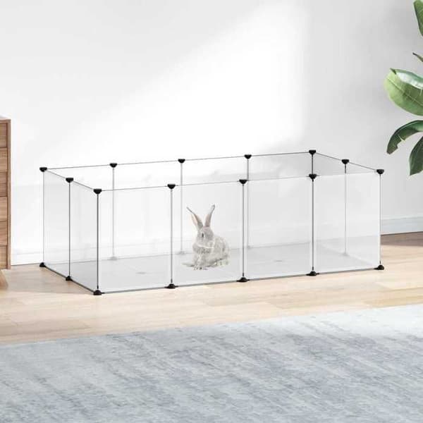 Kasser & bure - MAISON EXCLUSIVE - 144x74x46,5 cm - Vandafvisende PP-paneler - Stålrammer - Nem montering