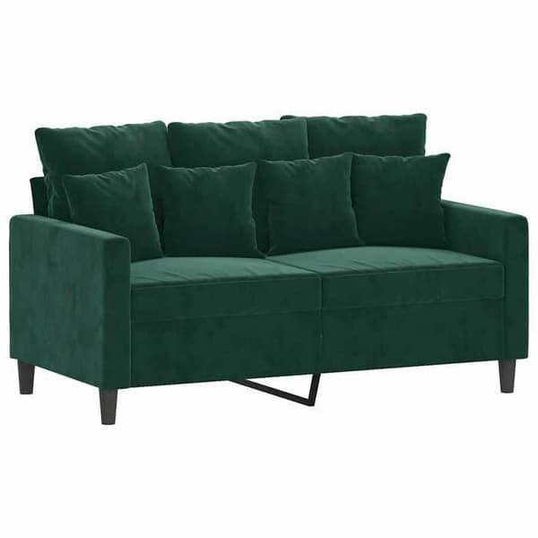 Maison Exclusive - Tumma vihreä 2-paikkainen sohva 120 cm Sametti