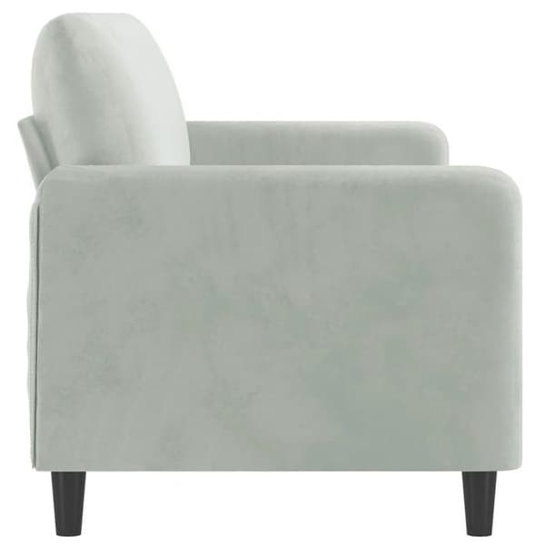 Maison Exclusive - 3-personers Sofa Lys Grå 180 cm Velour