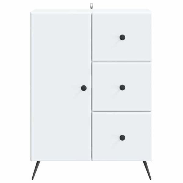 Maison Exclusive - Buffet Hvid 66 x 34,5 x 90 cm Ingeniørtræ