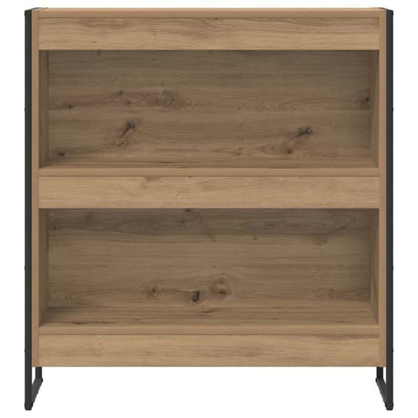 Maison Exclusive - Bibliotek 80 x 30 x 86,5 cm Ingenjörsträ Eik hantverk