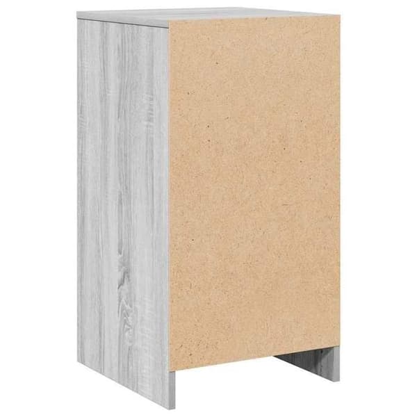 Buffé - EXKLUSIVT HEM - Sonoma - Grå - Ingenjörsträ - 40 x 41 x 75 cm Grå