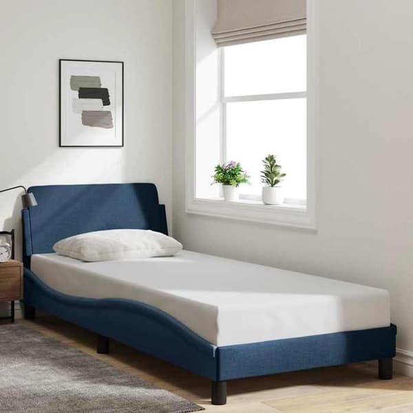 Maison Exclusive - Dover-sängynrunko sininen 80x200 cm kangas Blå (Dover)