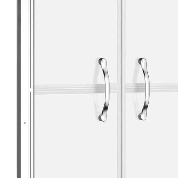 Duschdörr - Exklusivt Hem - Halvmatta - Aluminiumram - Justerbar bredd 68-71 cm