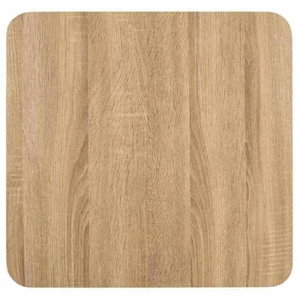 Maison Exclusive - Ljusbrun bistrobord 50x50 cm MDF