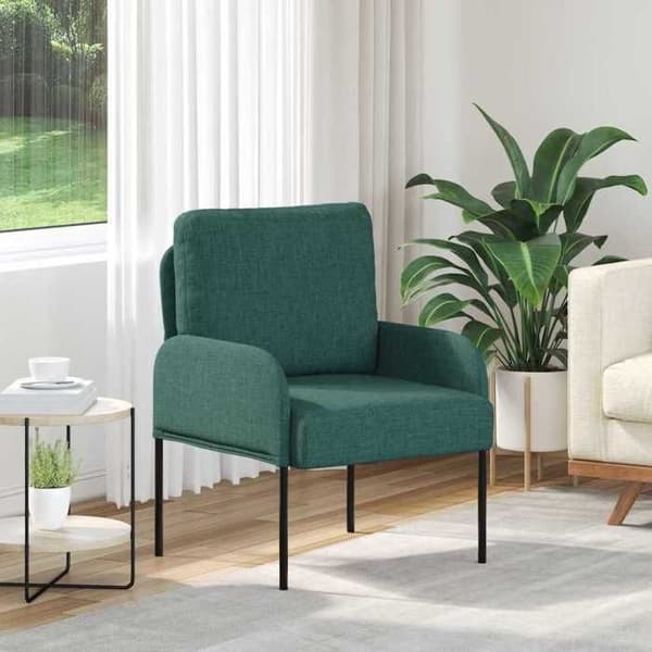 Maison Exclusive - Sohvatyynyt 55cm Tummanvihreä Vaneri