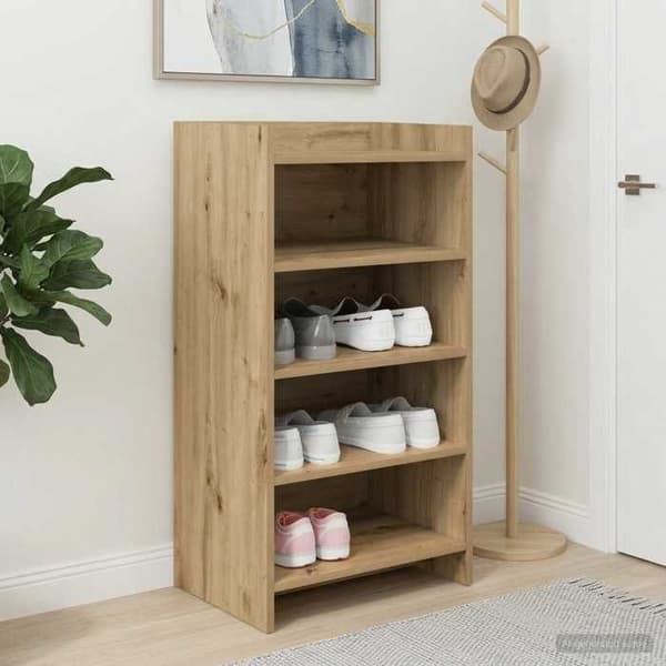 Maison Exclusive - Skoskab 48 x 36 x 92 cm Ingeniørtræ