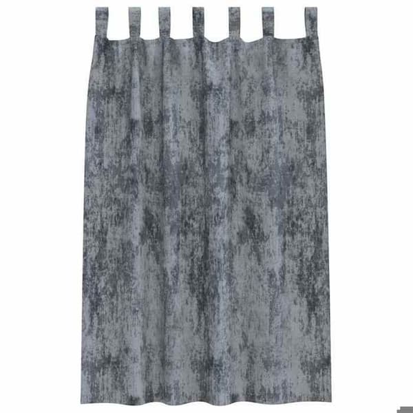 Maison Exclusive - Samettiverhot 2 kpl Harmaa Hopea 175 x 140 cm Sametti