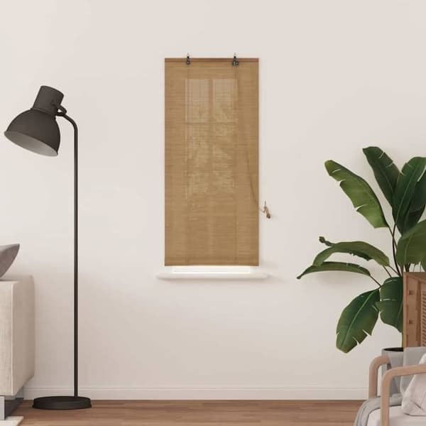 Maison Exclusive - Rullgardin Brun 60 x 160 cm Bambus