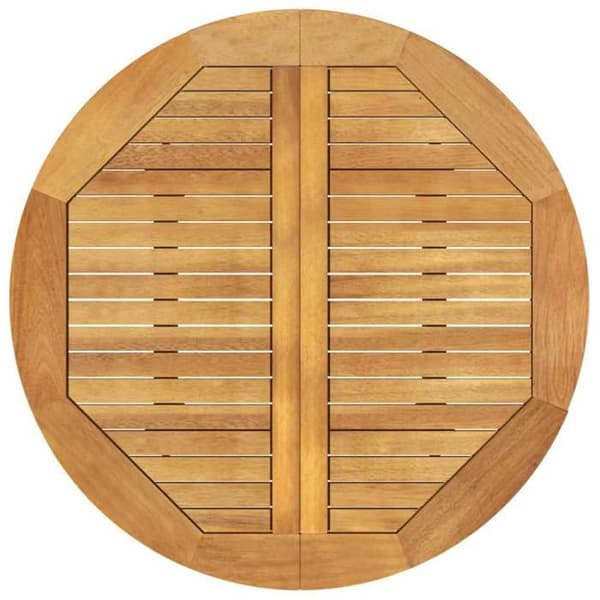 Maison Exclusive - Havebord Ø85x75 cm Solid akacietræ