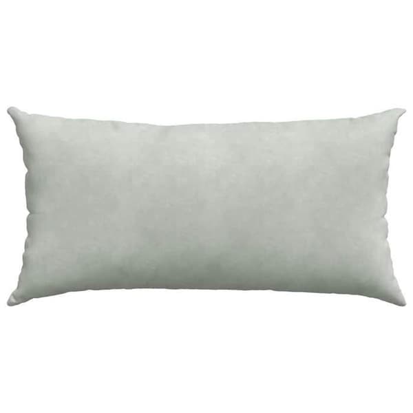 Maison Exclusive - Sohvatyynyt 2 kpl Vaaleanharmaa Sametti 80 x 40 cm Ljusgrått