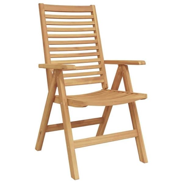 Havestol - EKSKLUSIV HUS - Konvertibel - Massiv teak - Sammenklappelig - Brun brun