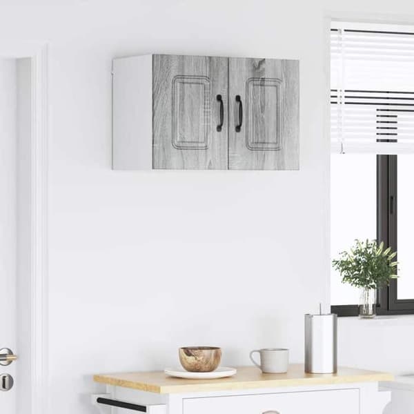 Maison Exclusive - Diskmaskinpanel Kalmar 2 st Grå Sonoma Gris Sonoma