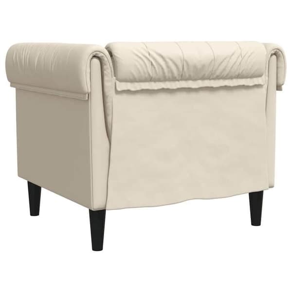 Maison Exclusive - Chesterfield lin lænestol