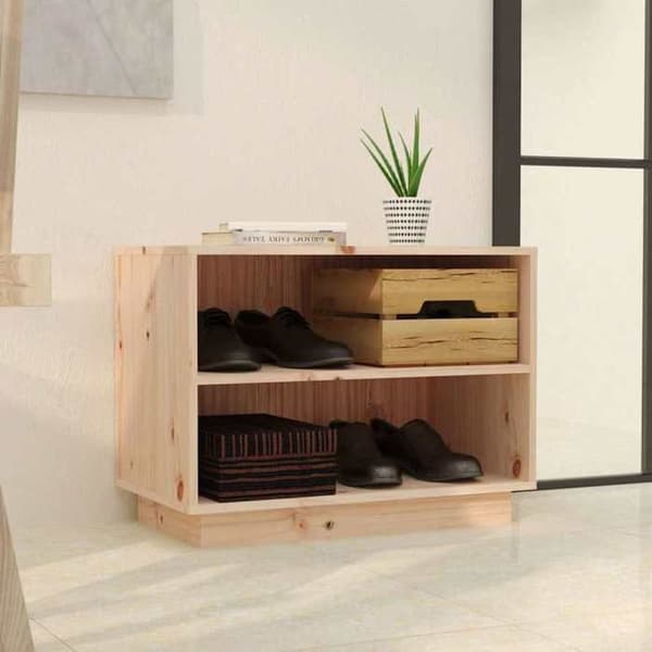 Maison Exclusive - Kengäteline 60x34x45 cm Massiivipuu