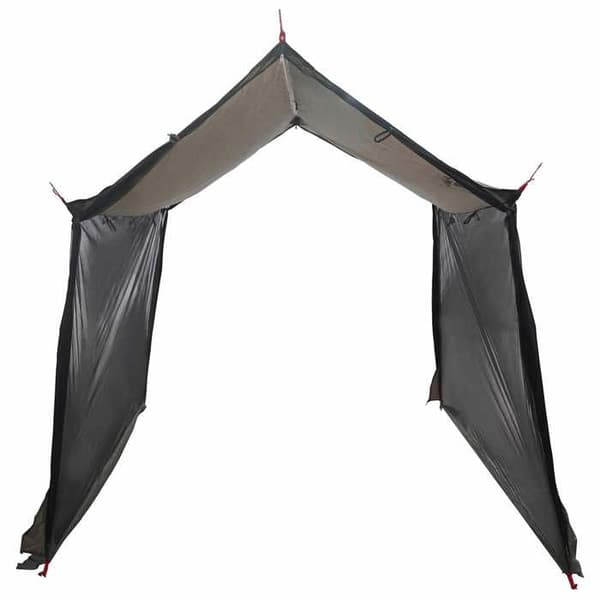 Maison Exclusive - Camping tarp med netvægge Brun Grå