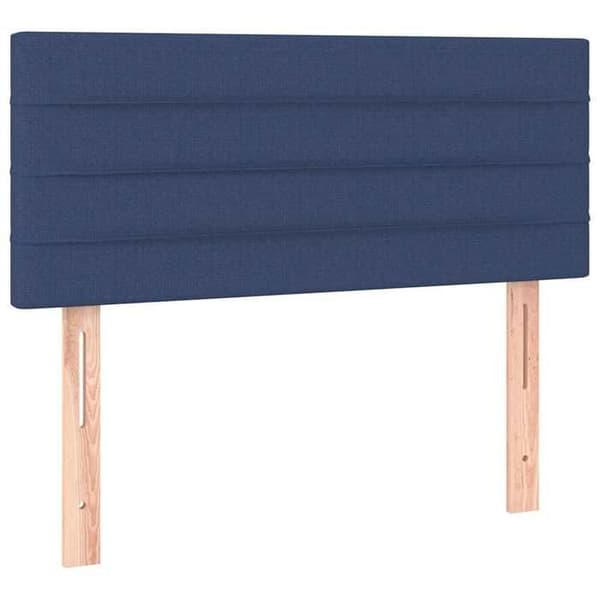 Maison Exclusive - Blå sänggavel 90x5x78/88 cm Tyg