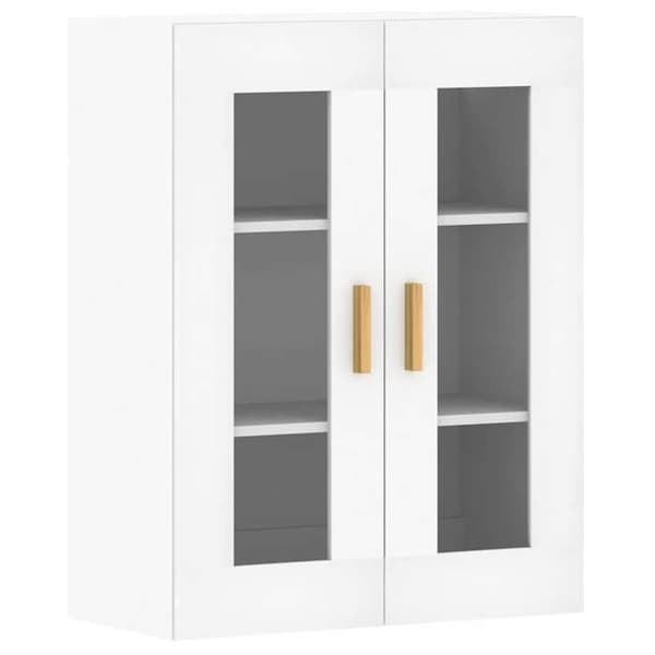 Maison Exclusive - Väggskåp 2 st vit ingenjörsträ