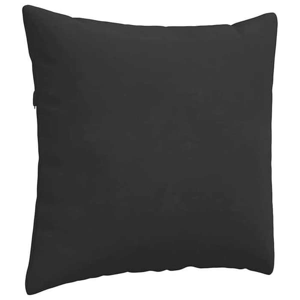 Soffkuddar - EXKLUSIVT HEM - 50 x 50 cm (2-pack) - Svart - Avtagbart med dragkedja - Polyesterfyllning Svart