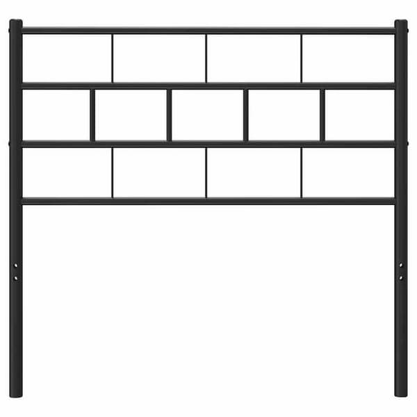 Maison Exclusive - Erstatnings hovedgærde i sort metal 75 cm