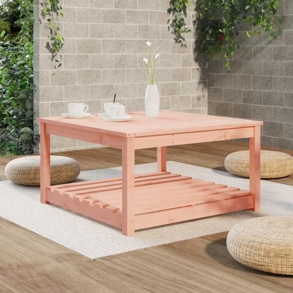 Maison Exclusive - Trädgårdsbord 82,5x82,5x45 cm av massiv douglas.