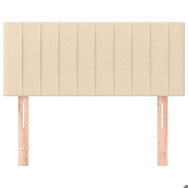 Maison Exclusive - Hovedgærde Creme 80x5x78/88 cm Stof