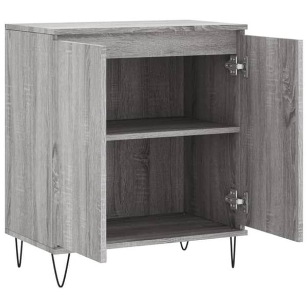 Maison Exclusive - Buffet Sonoma grå 60x35x70 cm Ingenjörsträ