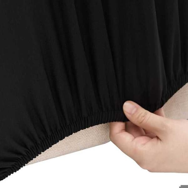 Maison Exclusive - Svart Jersey polyester sofföverdrag