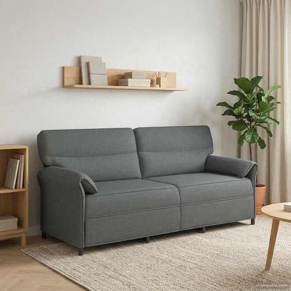 Maison Exclusive - 100 % polyesterista valmistettu sohva, metallirunko, MDF, vaneri