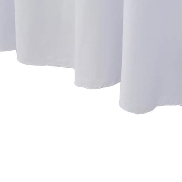 Maison Exclusive - Elastiska bordsdukar med kjol 2 st 120x60,5x74cm Vit Vit