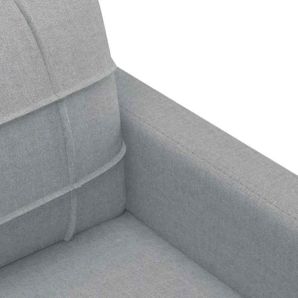 Maison Exclusive - 2-personers sofa i lys grå 120 cm stof