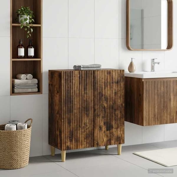 Maison Exclusive - Badeværelsesopbevaringsmøbel ARNHEM Røget Eg