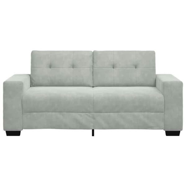 Maison Exclusive - Sofa grå lys 180x77x82 cm velour