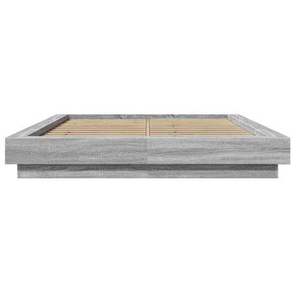 Maison Exclusive - Sengestel uden madras sonoma grå 140x190 cm
