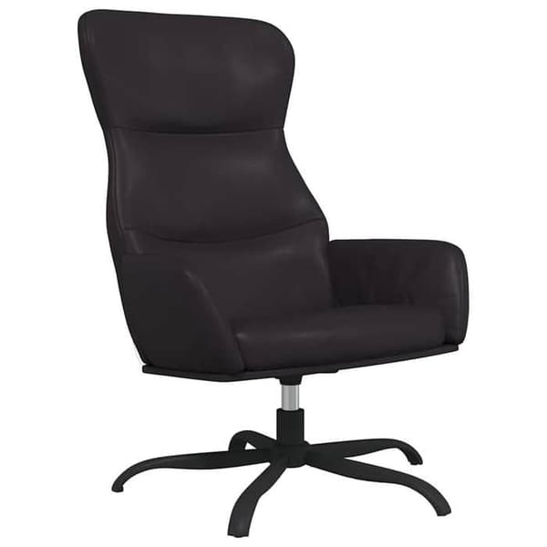 Maison Exclusive - Sort Similicuir Relaxstol Svart