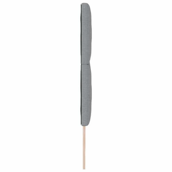Maison Exclusive - Ljust grå sänggavel 180 cm tyg