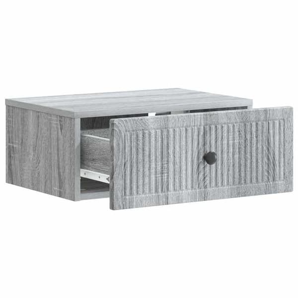 Maison Exclusive - Sonoma grå natbord 49 x 34,5 x 20 cm