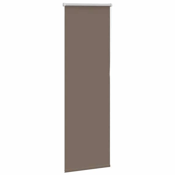 Maison Exclusive - Rullgardin mörkläggande kaffe 60x175cm tygbredd 55,7cm