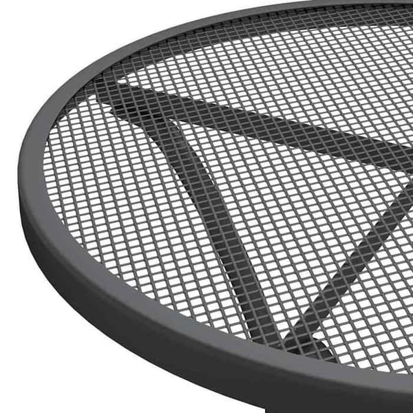 Maison Exclusive - Havebord Ø60x72 cm Metalnet Anthracit antracit