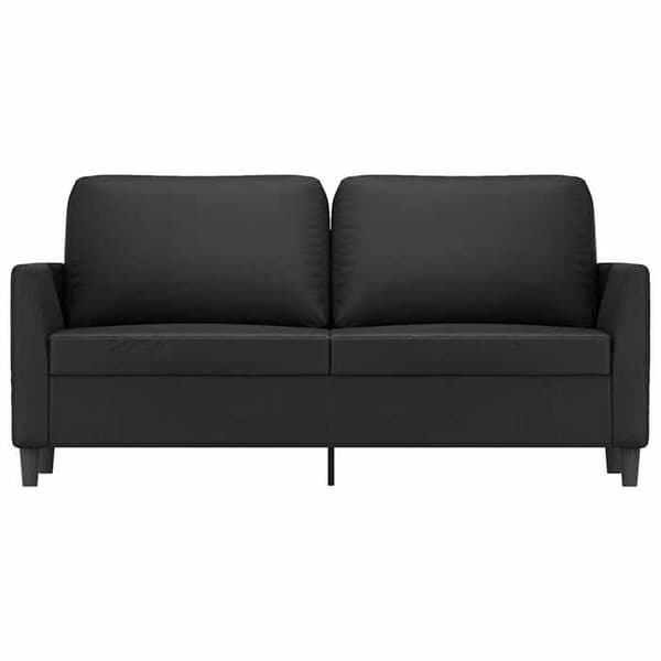 Maison Exclusive - 2-personers Sofa Sort 140 cm Syntetisk Læder