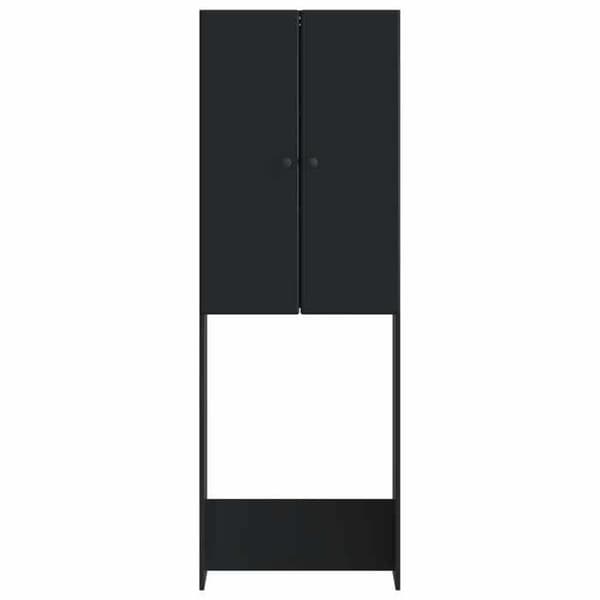 Maison Exclusive - Badeværelsesskab BREDA Sort 66 x 25,5 x 190 cm