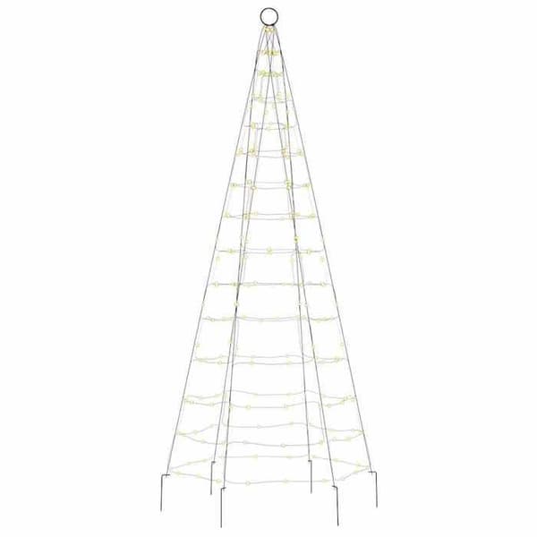 Maison Exclusive - LED-julgran 200 LED vit 180 cm