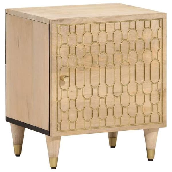 Maison Exclusive - Natborde 2 stk 40x33x46 cm Solid mango træ