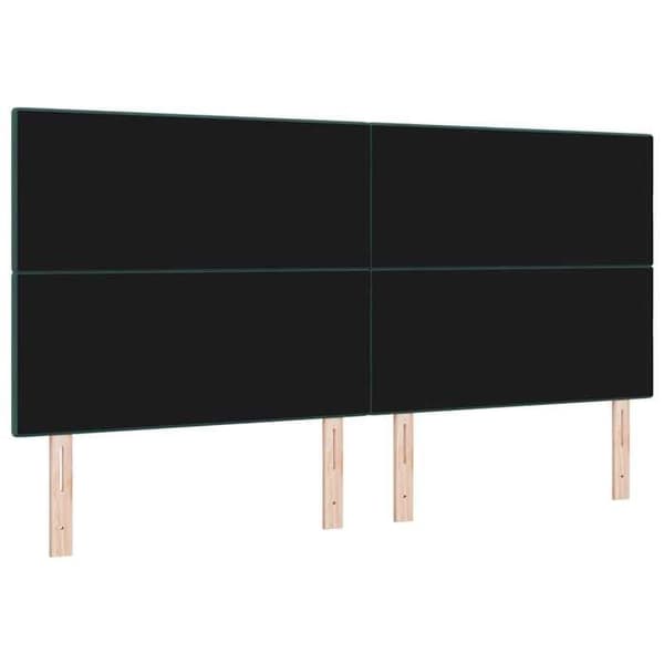 Maison Exclusive - Tummanvihreä pääty 200 cm Sametti Mörkgrön