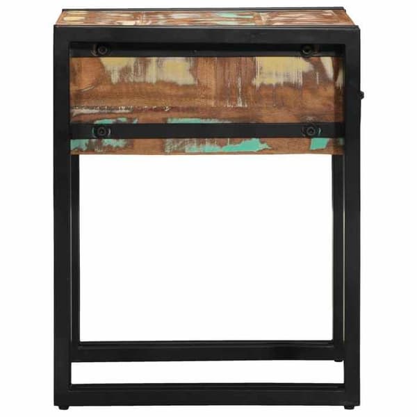 Maison Exclusive - Sidebord med skuffe 40 x 40 x 50 cm Solid Genbrugs træ