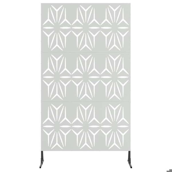 Maison Exclusive - Integritetsskärm 100 x 50 x 180 cm Galvaniserat stål