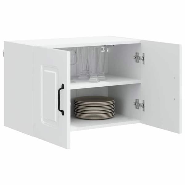 Maison Exclusive - Kalmar 2 stk. opvaskemaskine panel Hvid blank Strålande vit