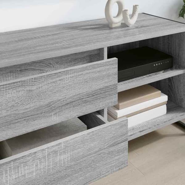 Maison Exclusive - TV-möbel 100 x 36 x 49,5 cm Sonoma grå Ingenjörsträ