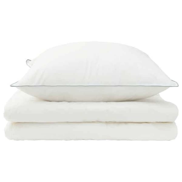 Maison Exclusive - Sängkläder och kudde 2 pc 155x200 cm Sommar 140 GSM